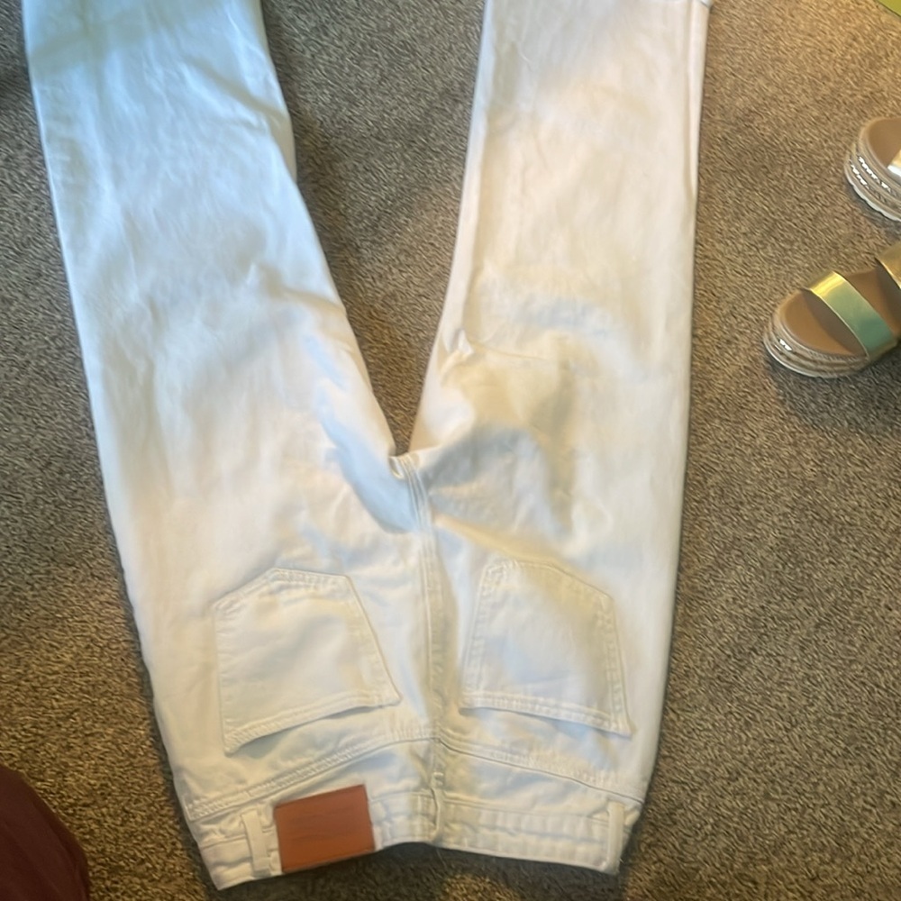 Princess Polly CC Hammer wide leg white jeans - Picture 8 of 8